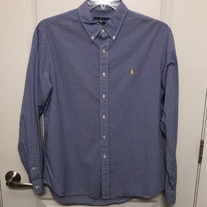 Ralph Lauren, Casual Button Down, Custom Fit, XL